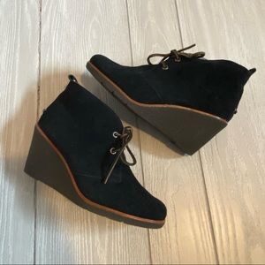 Sperry Black Ankle Booties